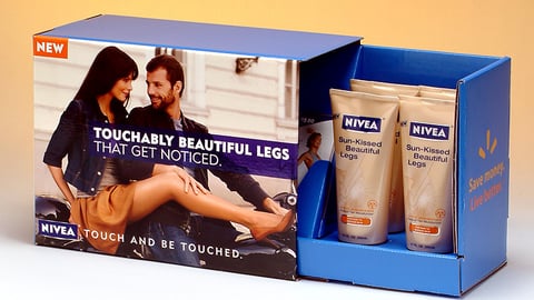 Nivea Counter Display