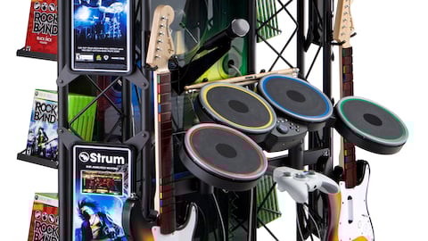 "Rock Band 2" Interactive Kiosk