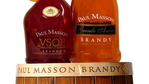 Paul Masson Brandy Barrel Pole Topper
