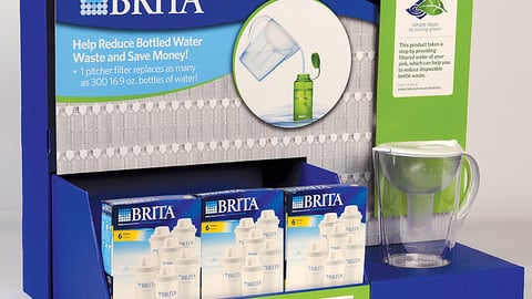 Brita Water Filtration Display