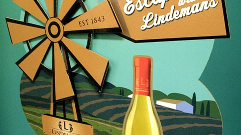 Lindemans Windmill Pole Topper Display