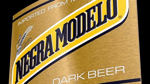 Negra Modelo LED Label Sign