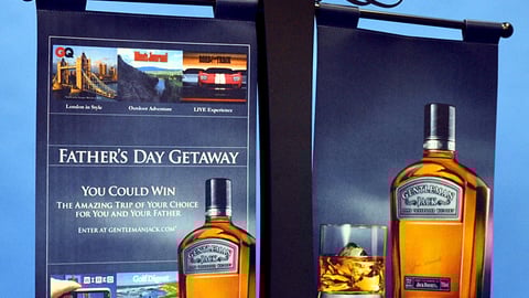Gentleman Jack Banner Stand