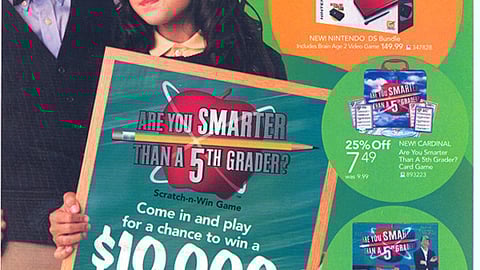 Toys "R" Us 'Are You Smarter ...' Cover Feature
