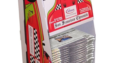 'San Francisco Chronicle' 7-Eleven Promotional Display
