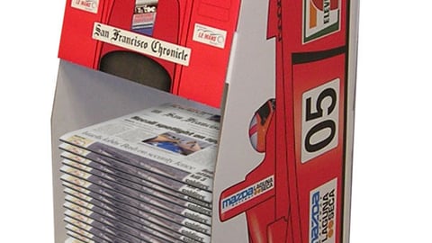 'San Francisco Chronicle' 7-Eleven Promotional Display