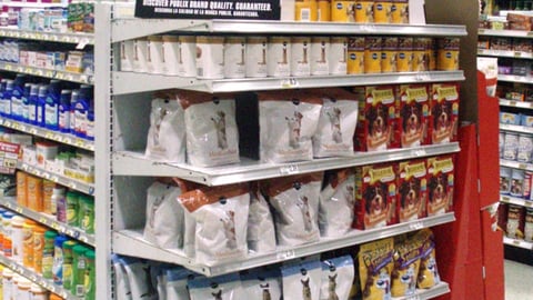 Publix 'Buy Theirs, Get Ours Free' Endcap