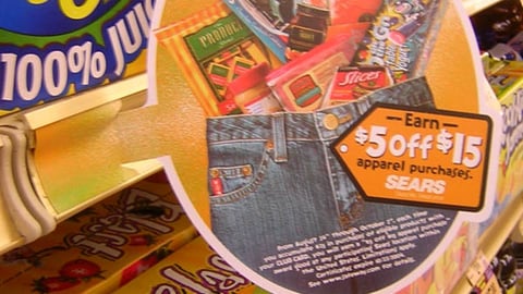 Safeway/Sears Shelf Sign