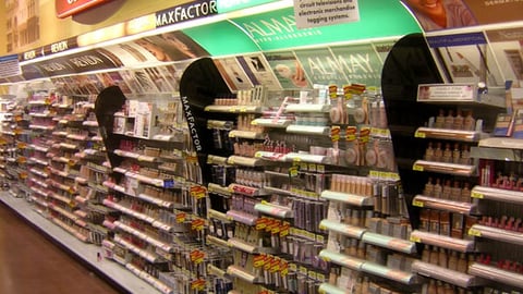 Neighborhood Market Cosmetics Wall
