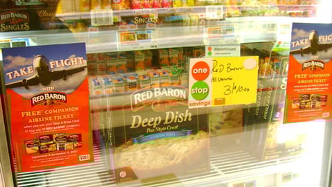 Red Baron/Stop & Shop Freezer Clings