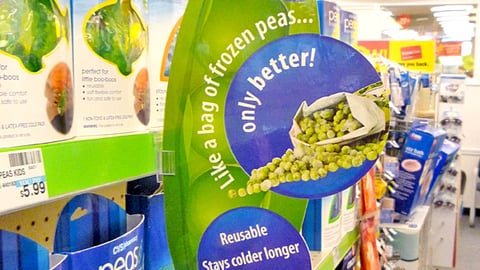 CVS Peas Cold Therapy Aisle Violator