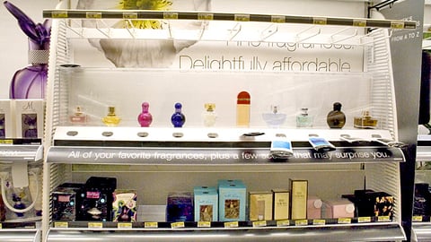 Target Fragrance Tester Display