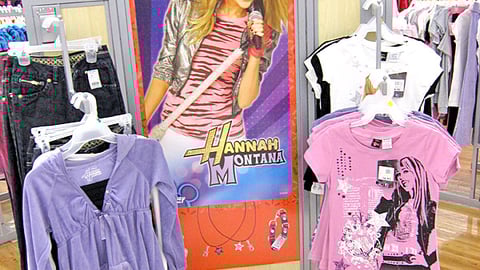 Walmart Hannah Montana Apparel Rack