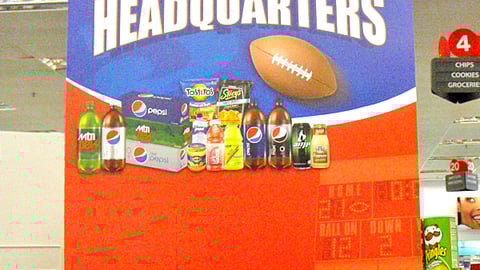 PepsiCo 'Football Party' CVS Pole Topper