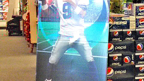 Pepsi Super Bowl Standee