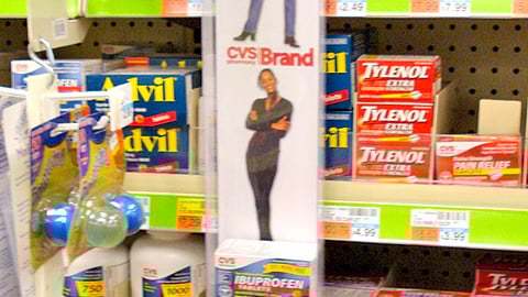 CVS Brand OTC Merchandising Strip