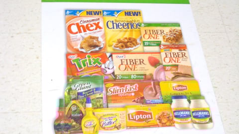 Meijer MealBox 'Healthy You' Floor Cling