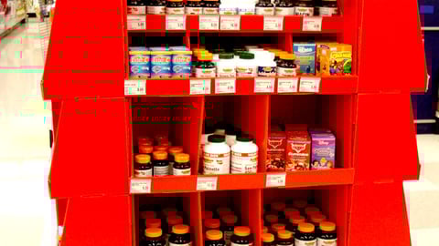 Meijer 'Healthy Living' Supplements Pallet