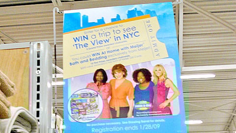 Meijer Kimberly-Clark 'Room-A-Day' Violator 