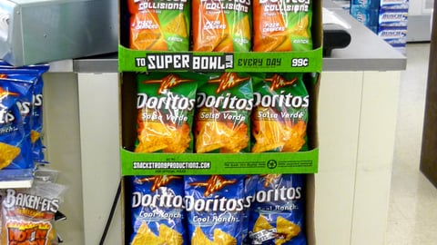 Doritos 'Crash the Super Bowl' Floorstand