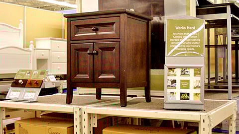 Walmart Canopy Furniture Endcap