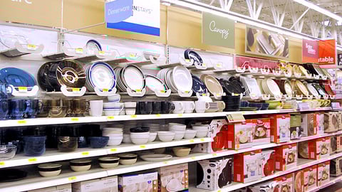 Walmart Kitchenware Gondola