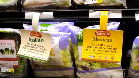 Safeway 'Make It Tonight' Shelf Danglers