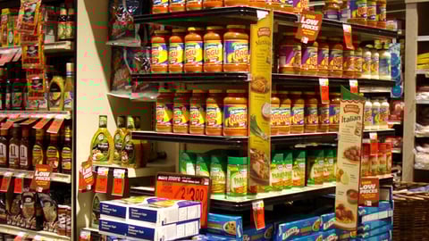 Safeway 'Make It Tonight' Italian Endcap