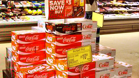 Coke, Nabisco Football Rebate Case Stack