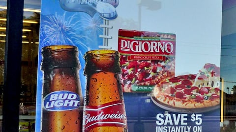 Budweiser DiGiorno Rebate Poster