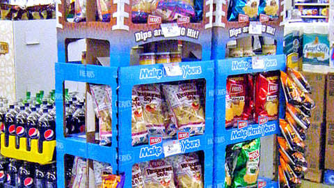 Herr's 'Game Time' Floorstands