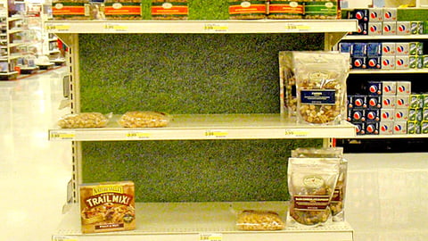 Target Archer Farms Football Endcap