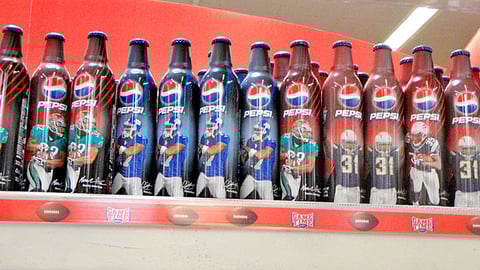 Pepsi NFL Walmart Packaging