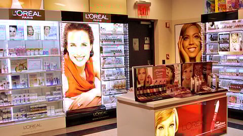 Walgreens L'Oreal Cosmetics Boutique
