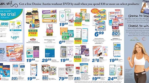 Rite Aid Fitness DVD Rebate Feature