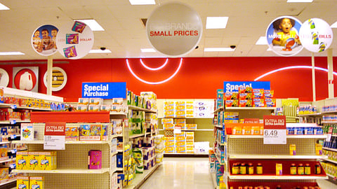 Target 'Big Brands, Small Prices' Department
