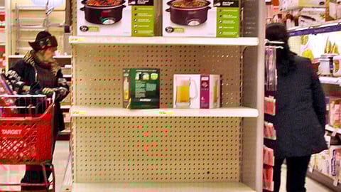 Target Kitchen Appliances 'Score Huge' Endcap