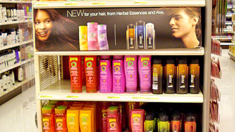 Target Herbal Essences, Axe Hair Endcap