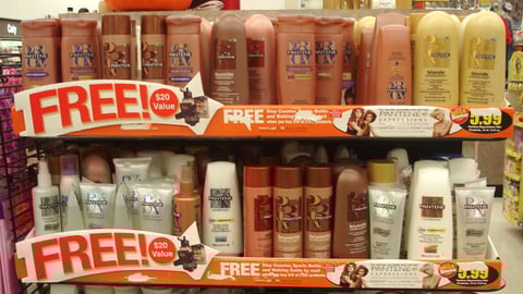 Pantene/Walgreens Promotional Shelf Tray
