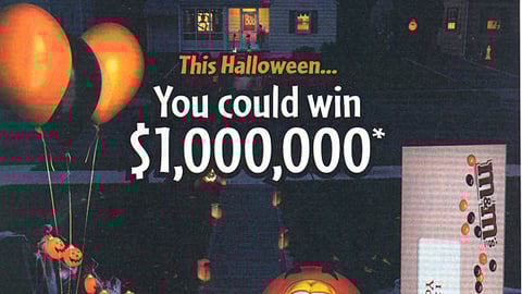 M&M's Halloween Sweeps FSI