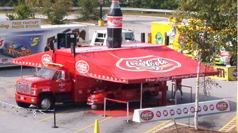 Coca-Cola NASCAR Event Set-Up