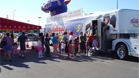 Kellogg NASCAR Event Set-Up