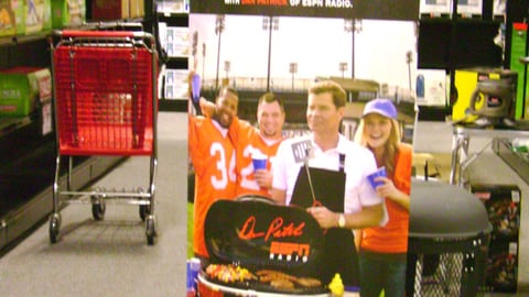 Coleman Road Trip Grill Standee