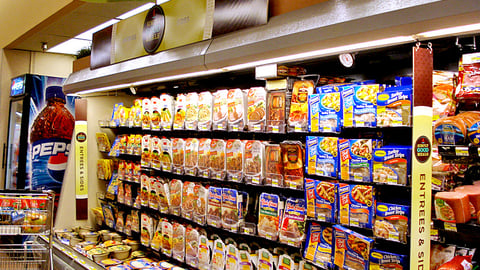 Supervalu Simply Good Meals' In-Line Display