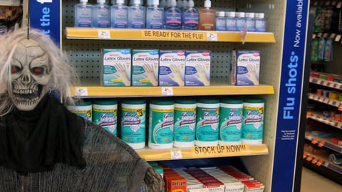 Walgreens 'Fight the Flu' Endcap