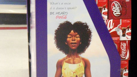 Coke Walmart Black History Month Pallet Wrap