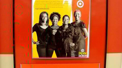 Target 'Dream in Color' Sign