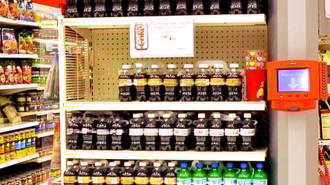 Diet Coke 'The Heart Truth' Target Endcap