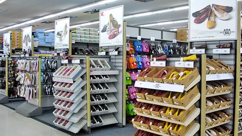 Kmart Footwear Endcaps