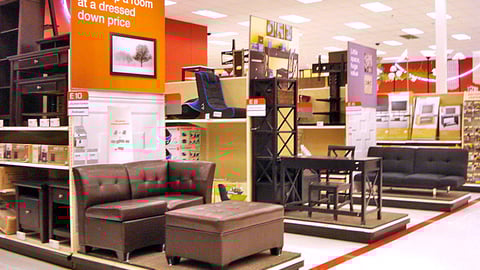 Target Furniture Endcaps